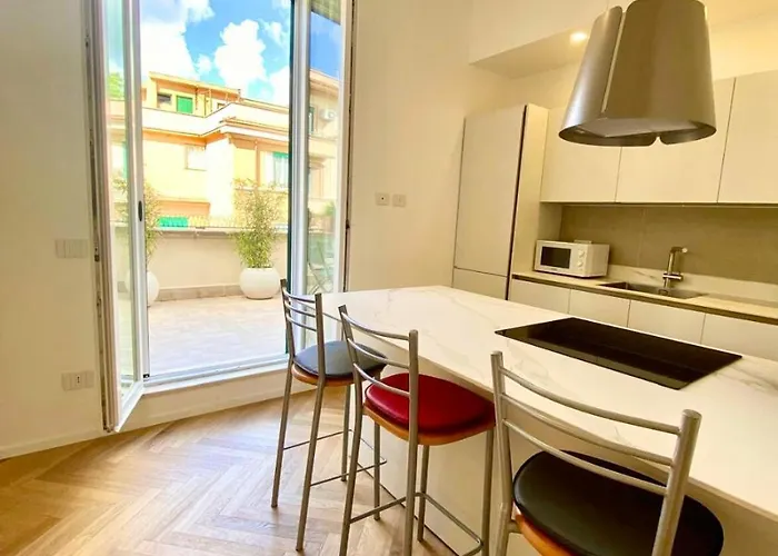 Spacious With Private Terrace Near The Vatican - Romane Апартаменты Рим